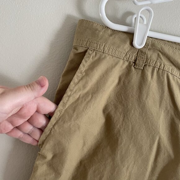 Columbia Men Sz 34 Waist - 10" Length Tan Khaki Pocketed Lightweight Shorts - Picture 4 of 9